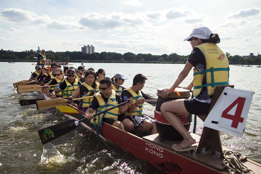 Dragon boat paddlers set for New York event