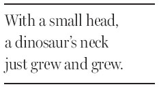 Sauropods, grazing their way to gigantic