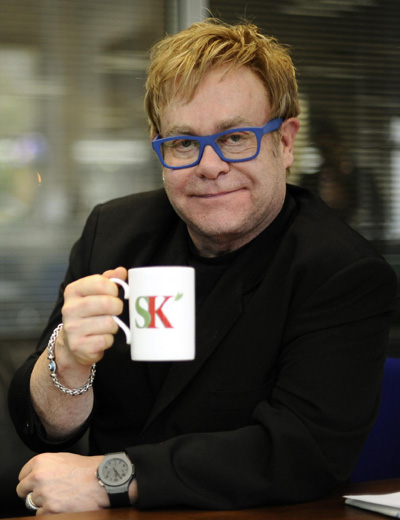 Elton John lashes out at gay marriage opponents