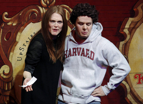 Julianne Moore honoured as 'Hasty Pudding Theatricals Woman of the Year' at Harvard University
