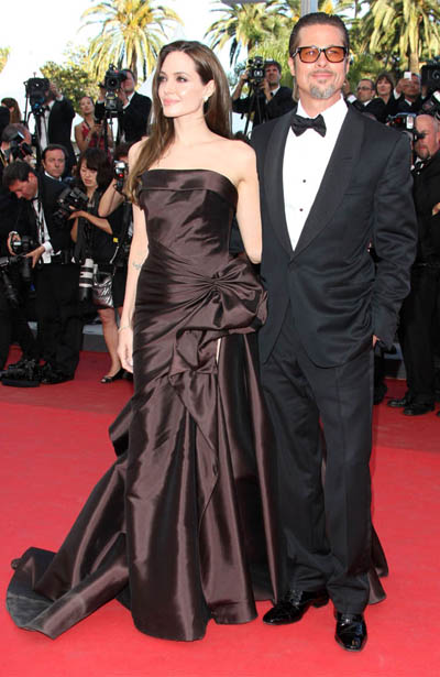 Angelina Jolie feels 'lucky' with Brad