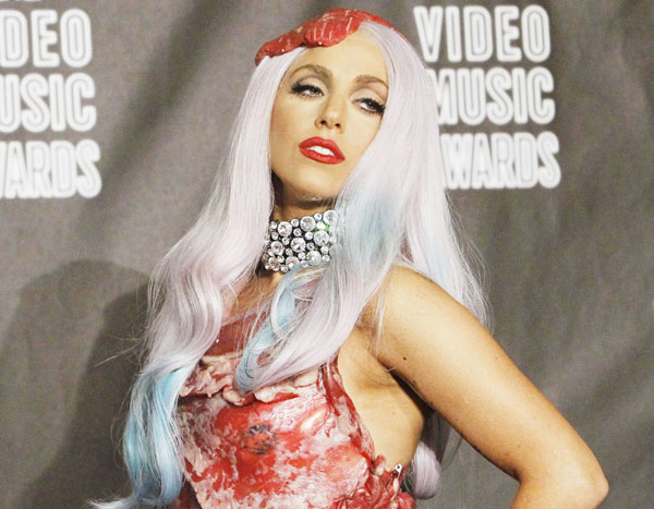 Lady Gaga's 'meat dress' goes to Rock Hall of Fame