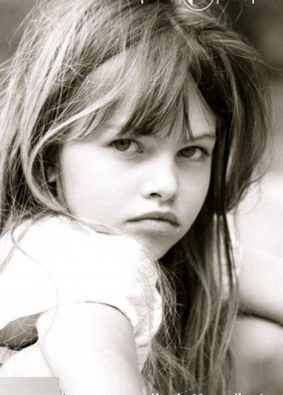 Ten-year-old French model stirs world