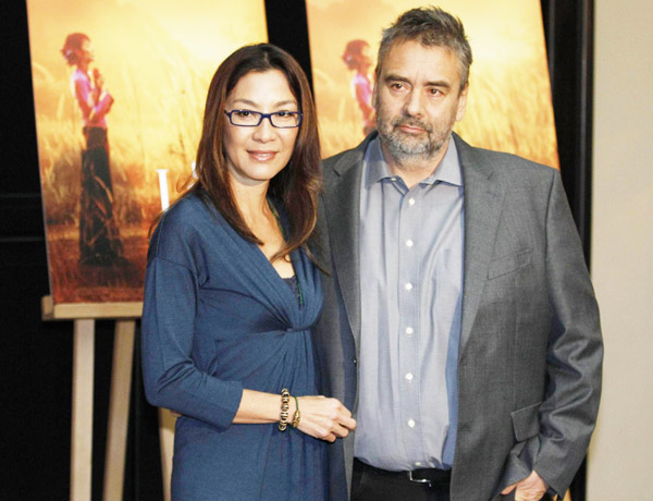 Michelle Yeoh promotes 'The Lady'