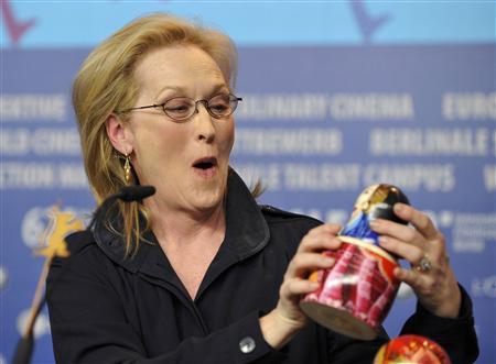 Flowers, gifts for Streep in Berlin