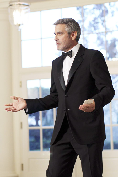 George Clooney attend State Dinner