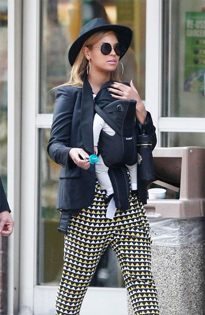 Beyonce Knowles thinks Blue looks like Jay-Z