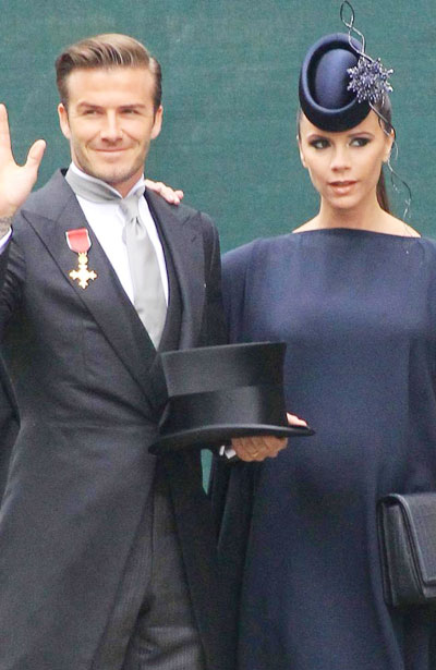 Beckham worried about royal wedding