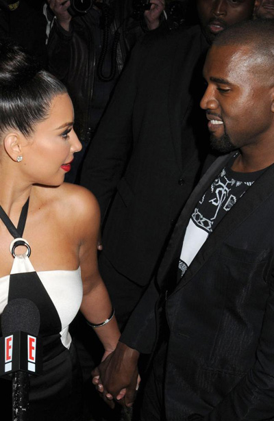 Kim Kardashian and Kanye West's second date night