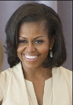 Michelle Obama digs a kitchen garden