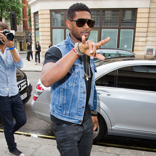 Usher confessed to cheating