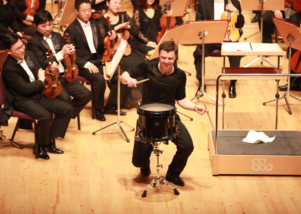 Percussionist brings nature's power to life onstage