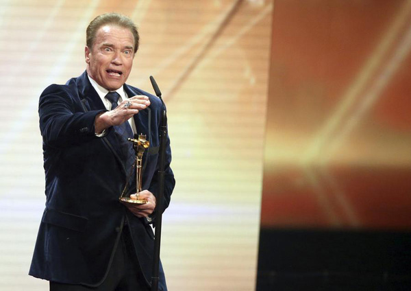 Schwarzenegger to address Beijing film festival