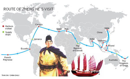 zheng he's voyages down the western seas