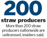 Probes show dangerous straws on sale
