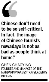 Chinese tourists aren't that bad