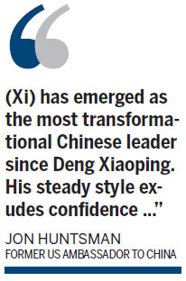 Xi named again in Time's top 100 list