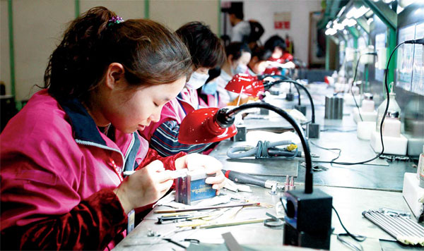 Changing face of Chinese worker