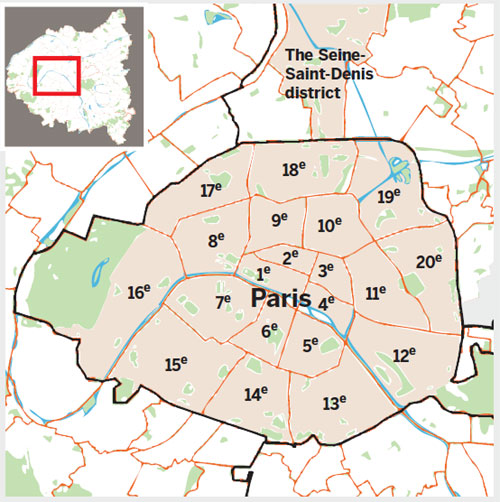 knowing the districts of paris|focus|chinadaily.com.cn