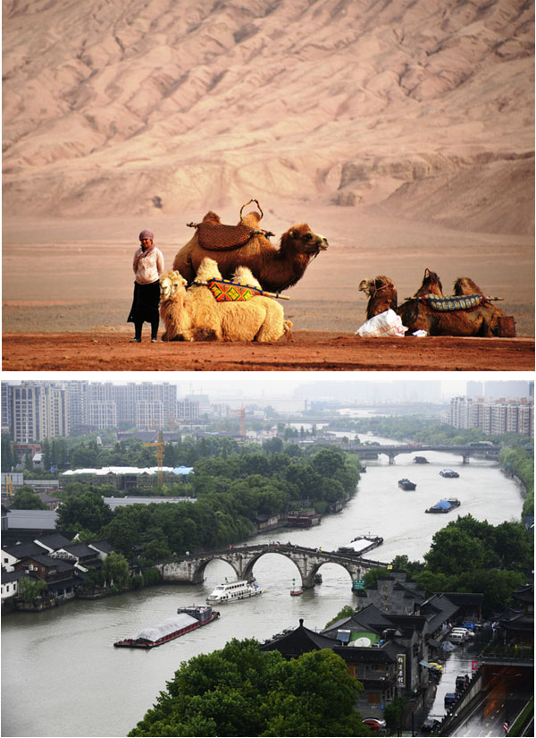 UN list adds Silk Road, Grand Canal