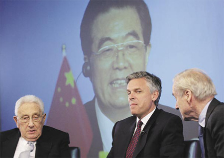 Huntsman reveals plans at China talk