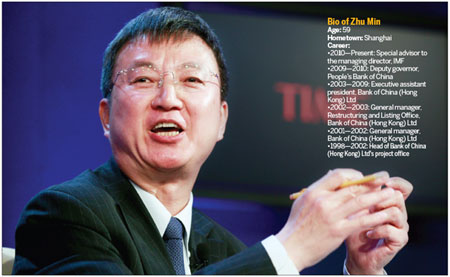 Zhu moves up IMF ladder