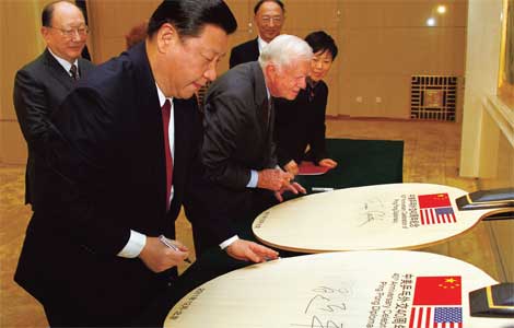 Stars mark 40 years of Ping-Pong Diplomacy