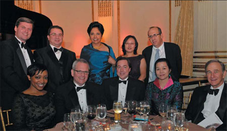 Leaders stress strong ties