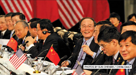 Wang Qishan attends JCCT
