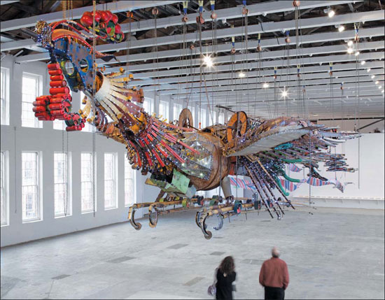 Artist's phoenixes explore rising China