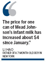 NY shops see brisk milk sales
