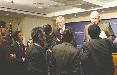 Rudd pitches US-China strategy plan