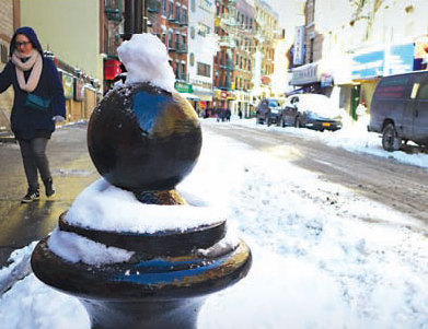 NYC Chinatown weathers killer storm