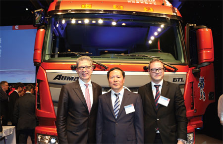 US, China firms team up on green truck play