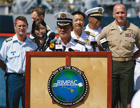 china navy is highlight