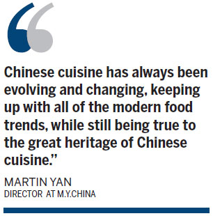 M.Y. China: Tradition with a twist