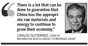 Energy, commodities pivotal for China, Latin America