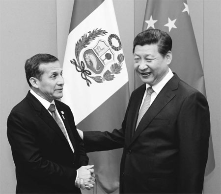 Xi hails China-Peru progress