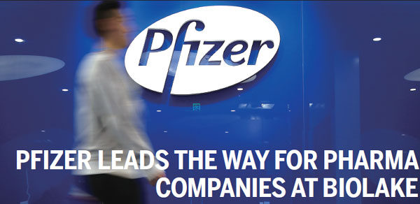 Pfizer leads the way for pharma companies at Biolake
