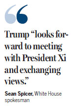 Xi, Trump to'map out'Sino-US ties