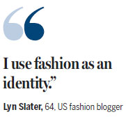A prominent fashion blogger unlike most