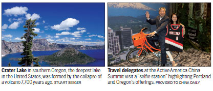 Oregon has that unspoiled natural beauty that Chinese tourists yearn for