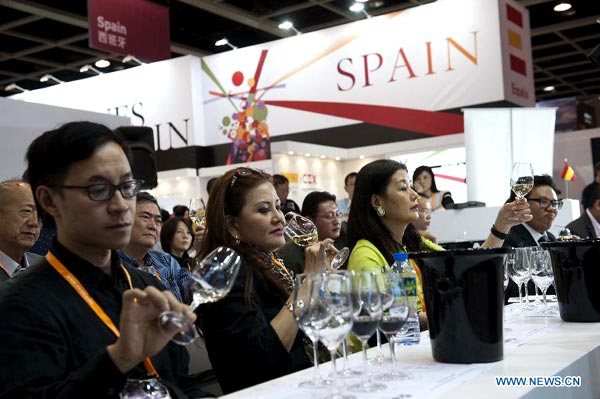 Hong Kong Int'l Wine & Spirits Fair kicks off