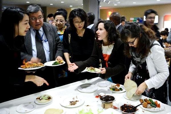 Chinese Food Festival kicks off at UN headquarters