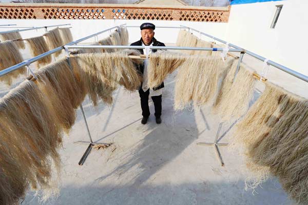 Cellophane noodles in Anhui province
