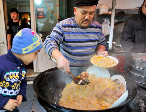 Street food in Xinjiang