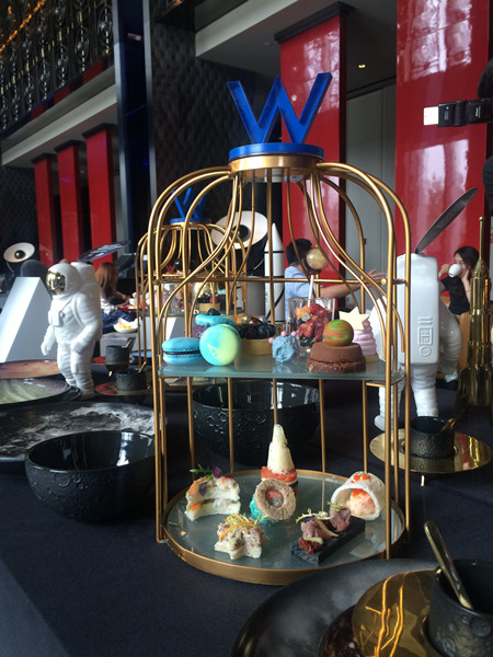 Escape into a space with W hotel's cosmic afternoon tea