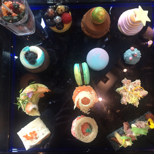 Escape into a space with W hotel's cosmic afternoon tea