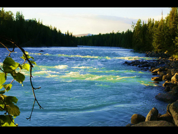 Ha'nasi nature reserve in Xinjiang