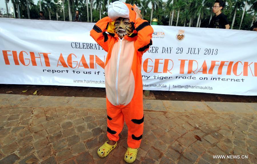 Global Tiger Day marked in Jakarta